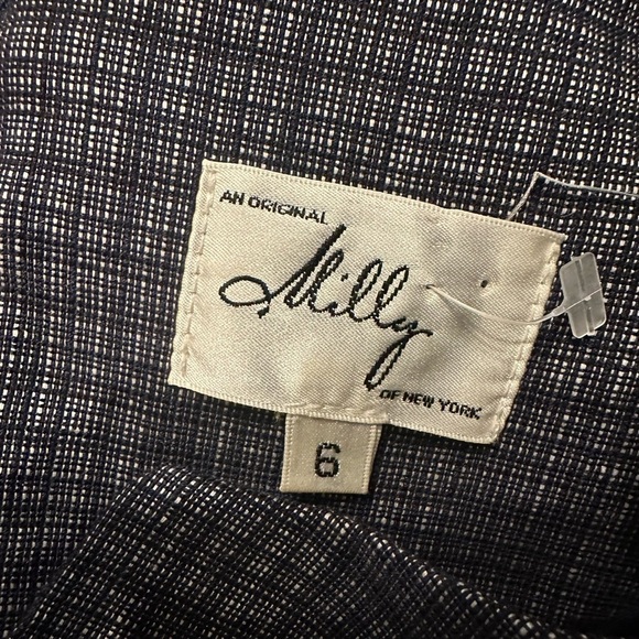 Milly Elegant Gray Women's Dress size 6 - Picture 9 of 11